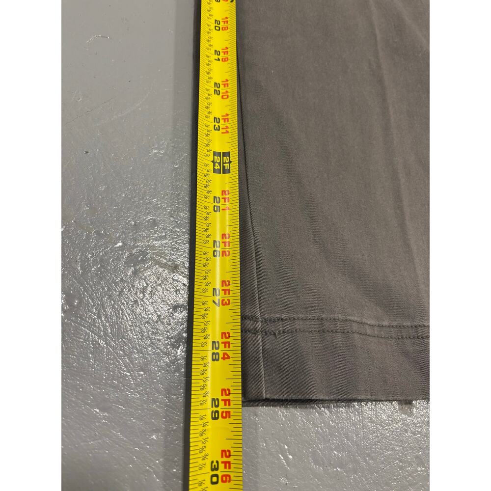 SCOTTEVEST Hidden Cargo Pants Men's 34x30 Gray 10-Pocket Travel Tactical Chinos - Picture 5 of 7